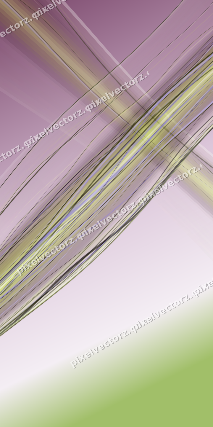 Abstract glass arc in dark magenta and lime