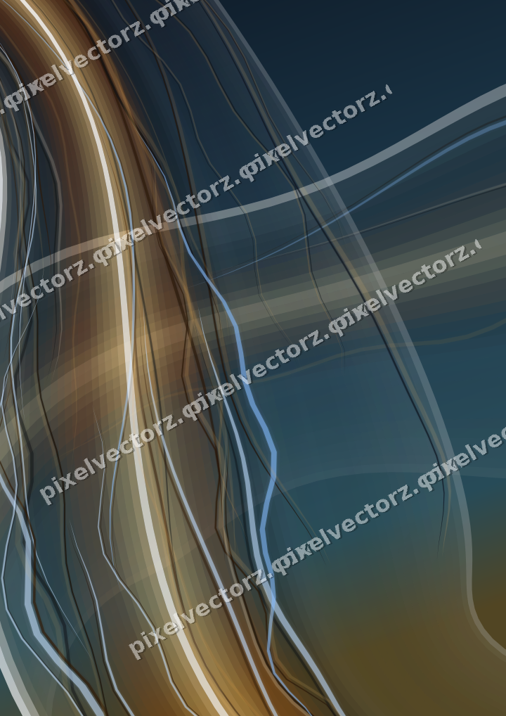 Abstract glass arc in pale pink and pale amber