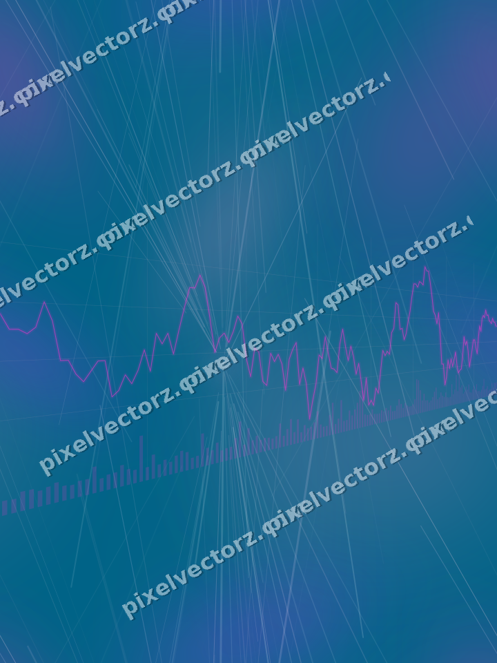 Nahtloser Neon Diagramm Hintergrund in Magenta und Violett
