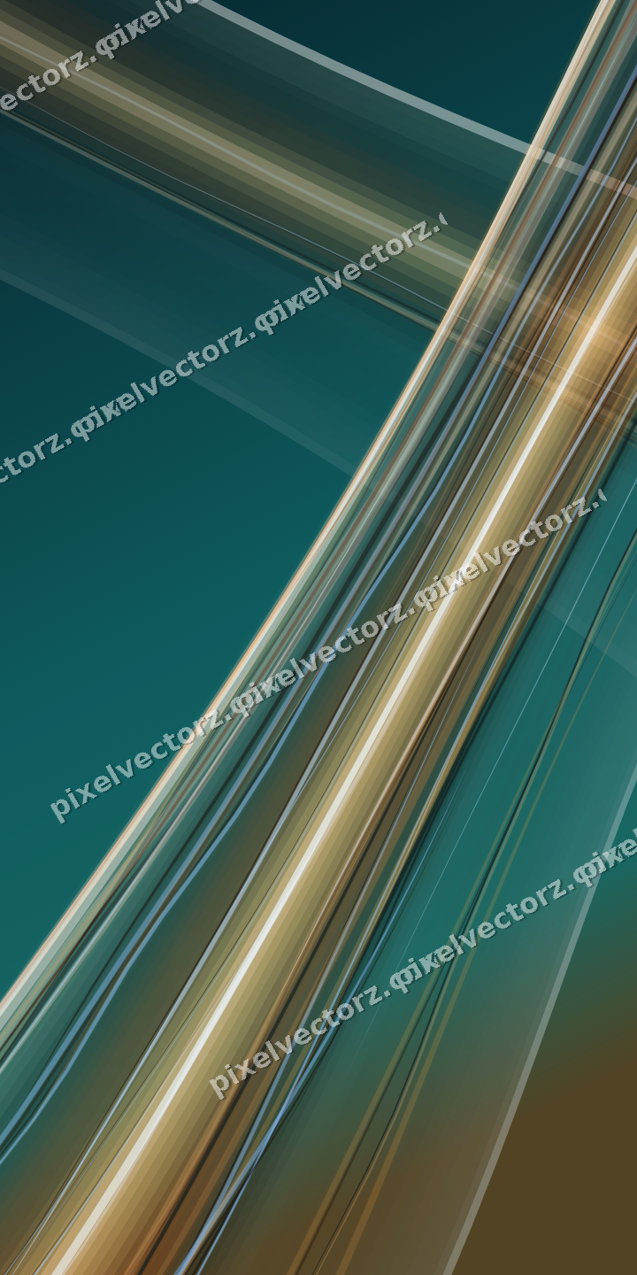 Abstract glass arc in pink and cyan