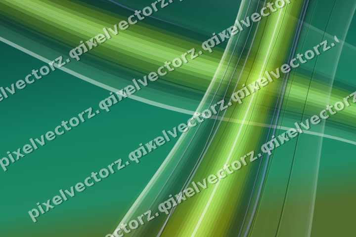Abstract glass arc in green and lime