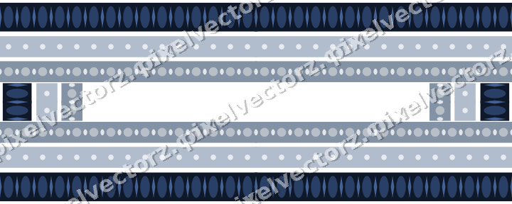 Decorative picture frame border in dark blue with egg and dart