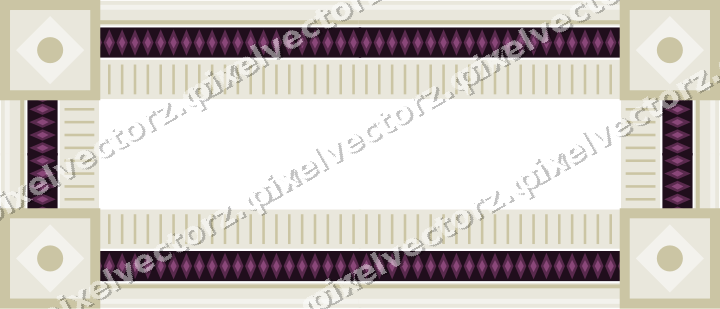 Decorative picture frame border in dark magenta with diamond band