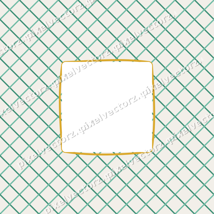 Decorative patterned mat frame in amber with diagonal lattice