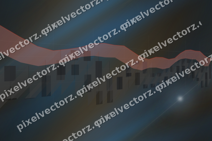 Nahtloser Neon Diagramm Hintergrund in Blau und Rot