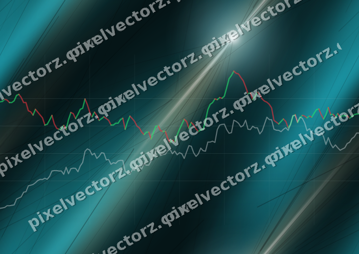 Nahtloser Neon Diagramm Hintergrund in Petrol und Orange