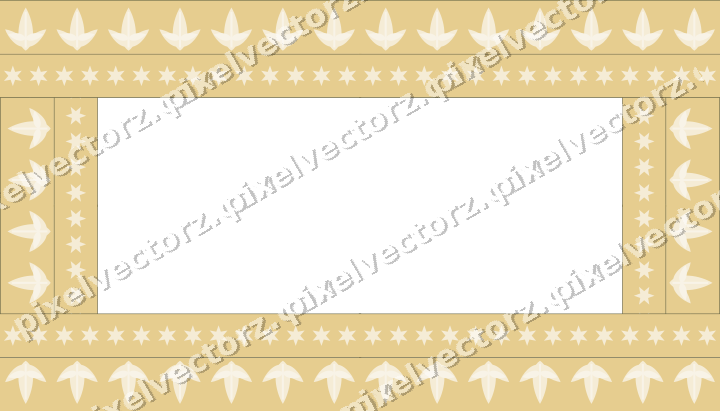 Decorative picture frame border in dark green with acanthus leaf