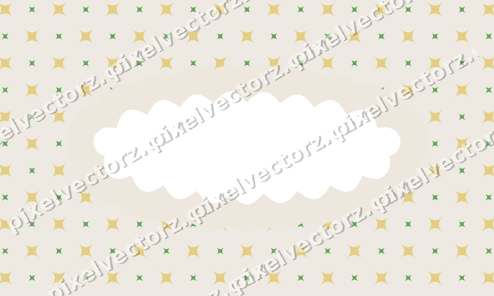 Decorative patterned mat frame in lime and yellow with sparkle pattern