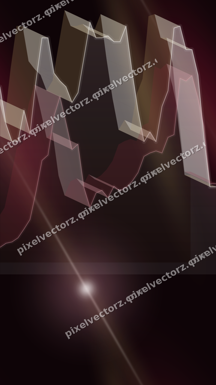Nahtloser Neon Diagramm Hintergrund in Rosa und Bernstein