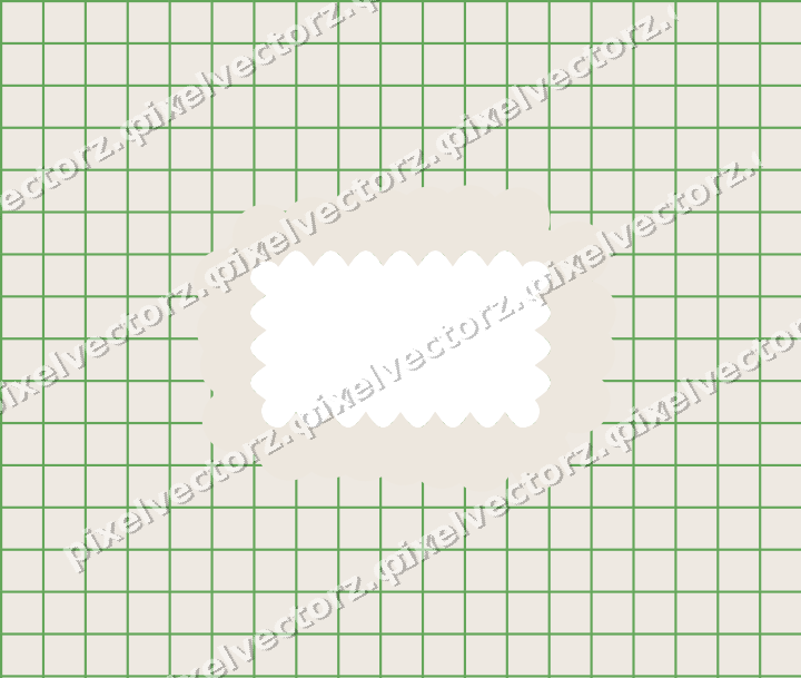 Decorative patterned mat frame in lime and yellow with grid check