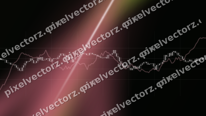 Leuchtender Neon Diagramm Hintergrund in Rosa und Limette