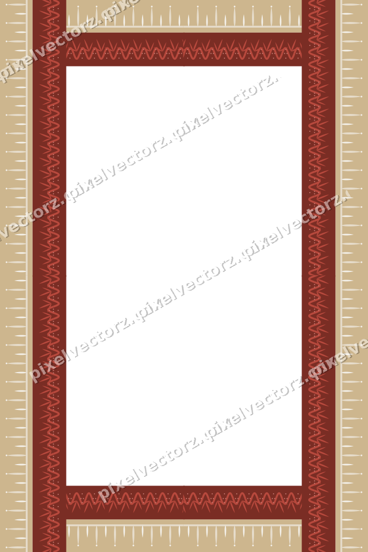 Decorative picture frame border in dark red with grape vine