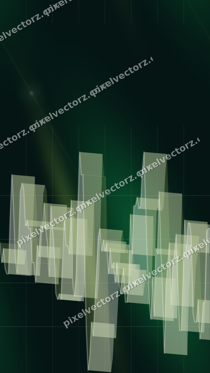 Nahtloser Neon Diagramm Hintergrund in Grün und Limette
