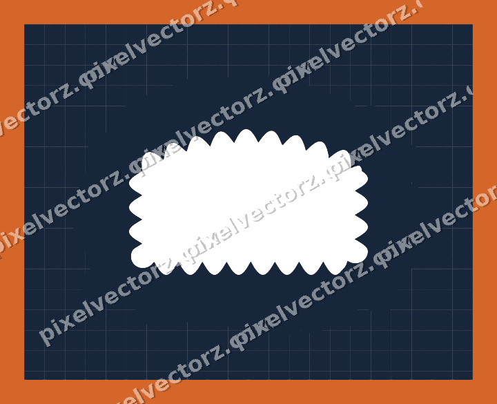 Decorative patterned mat frame in dark blue with harlequin diamonds