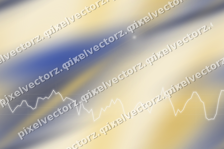 Nahtloser Pastell Diagramm Hintergrund in Bernstein und Blau