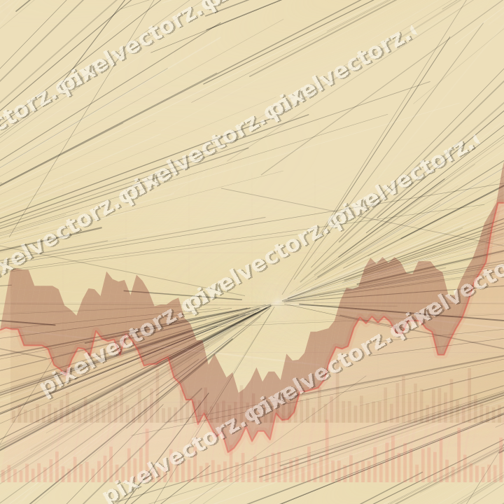 Nahtloser Pastell Diagramm Hintergrund in Rot und Orange