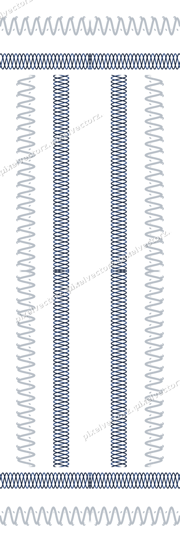 Decorative picture frame border in dark blue with guilloche band