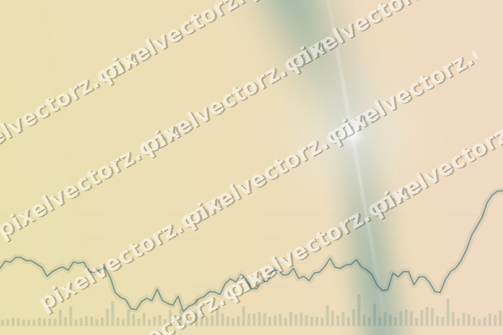 Zarter Pastell Diagramm Hintergrund in Dunkelpetrol und Orange