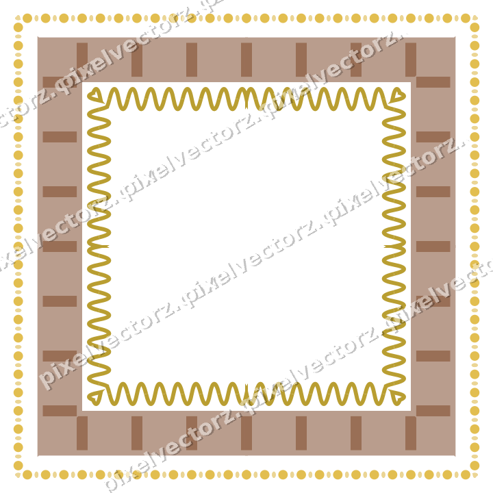 Decorative picture frame border in amber with bead and reel