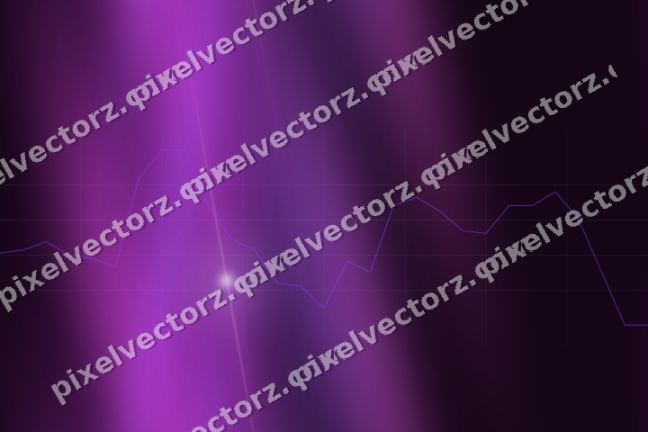 Nahtloser Neon Diagramm Hintergrund in Violett und Blau