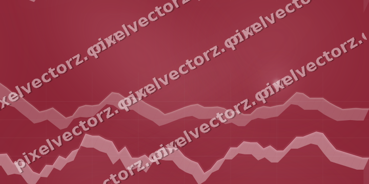 Nahtloser Neon Diagramm Hintergrund in Blassrosa und Blassrot