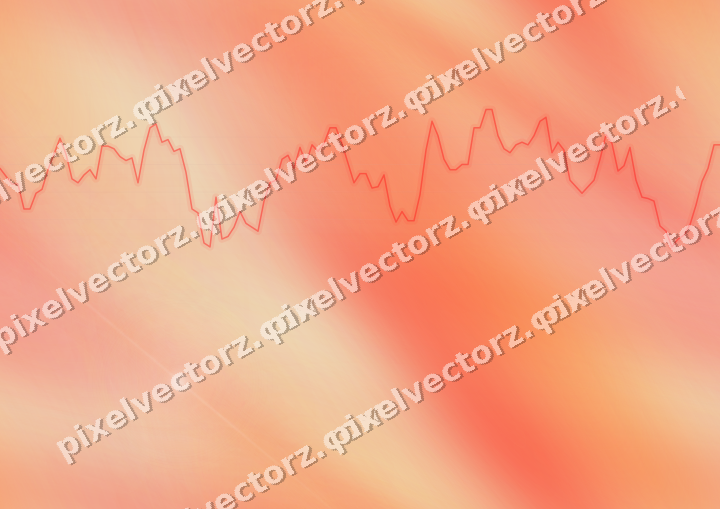 Nahtloser Pastell Diagramm Hintergrund in Rot und Orange