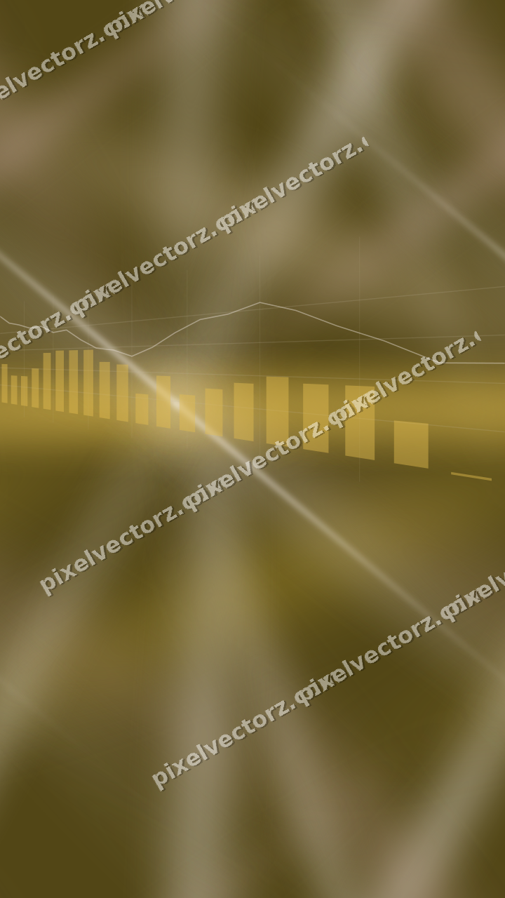 Nahtloser Neon Diagramm Hintergrund in Bernstein und Blassorange