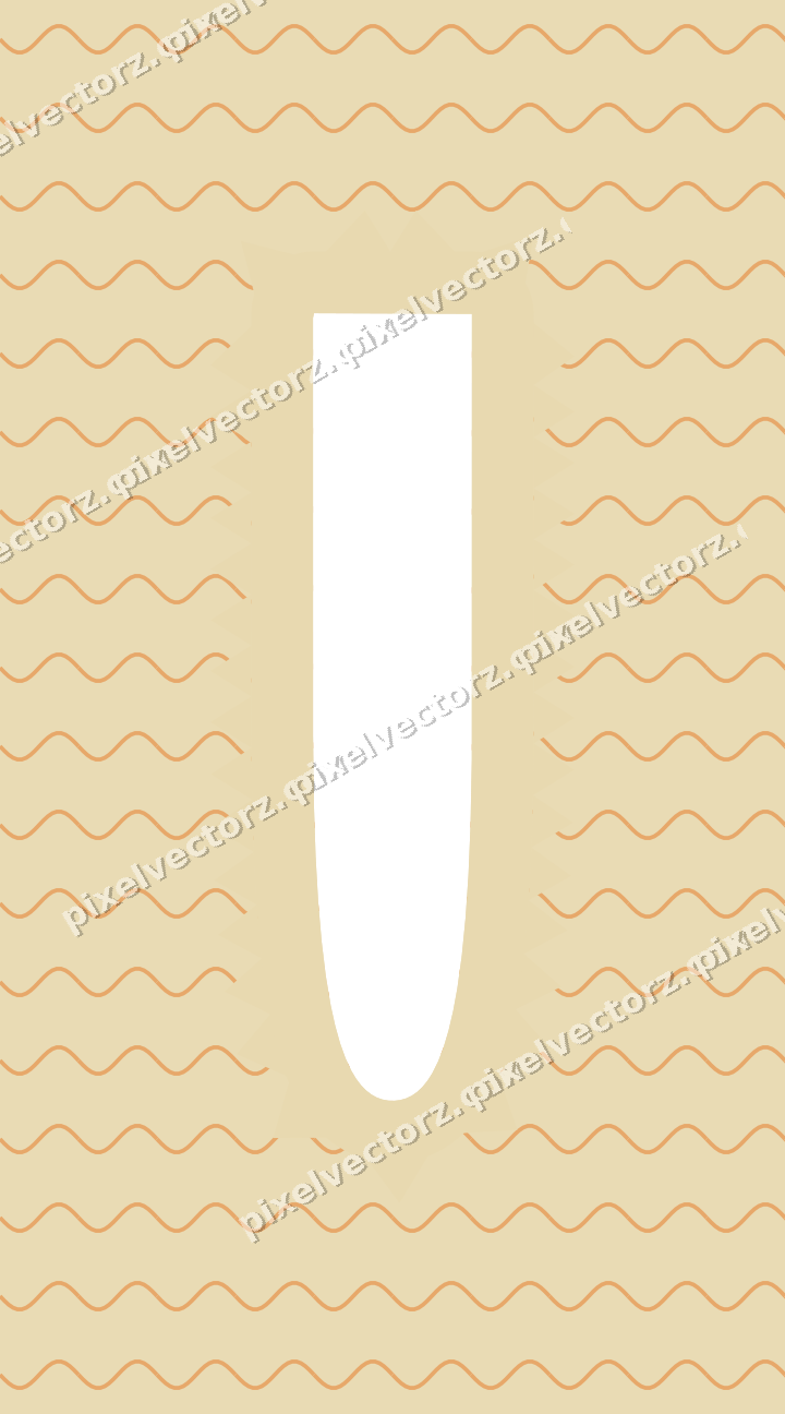 Decorative patterned mat frame in red and orange with wavy lines