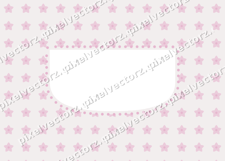 Decorative patterned mat frame in pale pink with small blossoms