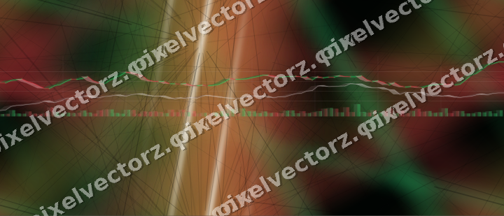 Nahtloser Neon Diagramm Hintergrund in Rot und Orange