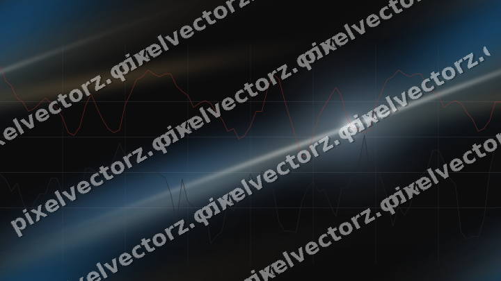 Nahtloser Neon Diagramm Hintergrund in Blau und Rot