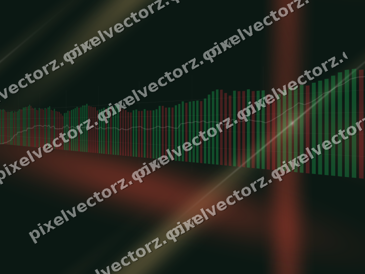 Nahtloser Neon Diagramm Hintergrund in Rot und Grün