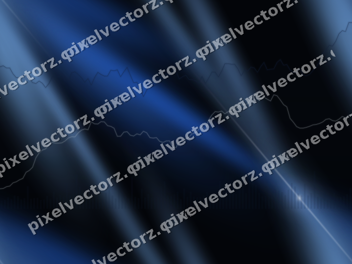 Nahtloser Neon Diagramm Hintergrund in Blau