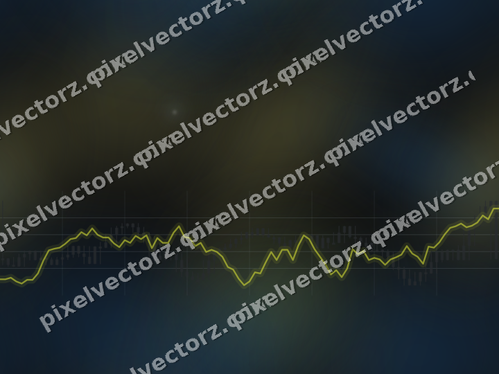 Nahtloser Neon Diagramm Hintergrund in Blau und Gelb