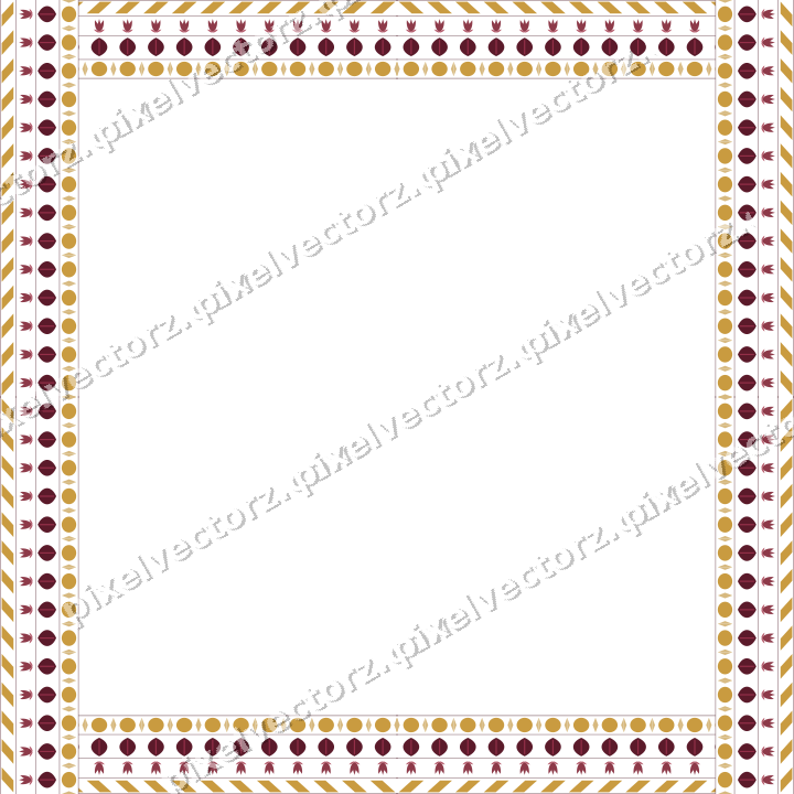 Decorative picture frame border in dark pink with diagonal band