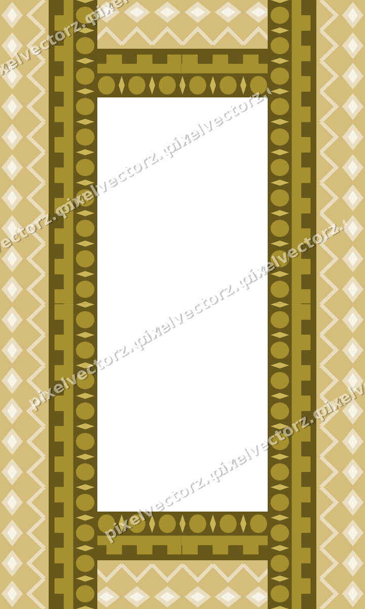 Decorative picture frame border in dark pink and red with diamond band