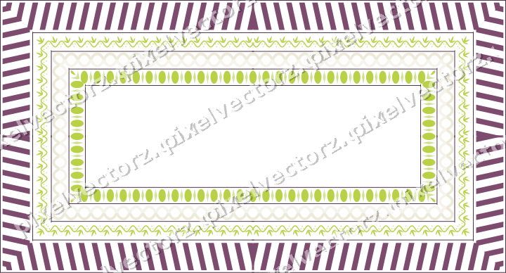 Decorative picture frame border in dark magenta with egg and dart