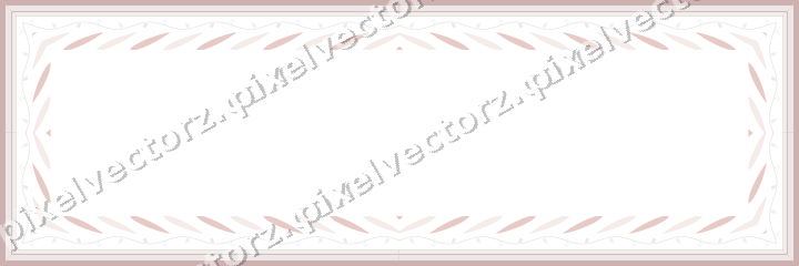 Decorative picture frame border in pale pink with ivy scroll