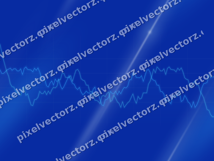 Nahtloser Neon Diagramm Hintergrund in Türkis und Blau