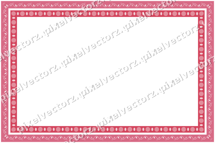 Decorative picture frame border in pale pink with ivy scroll