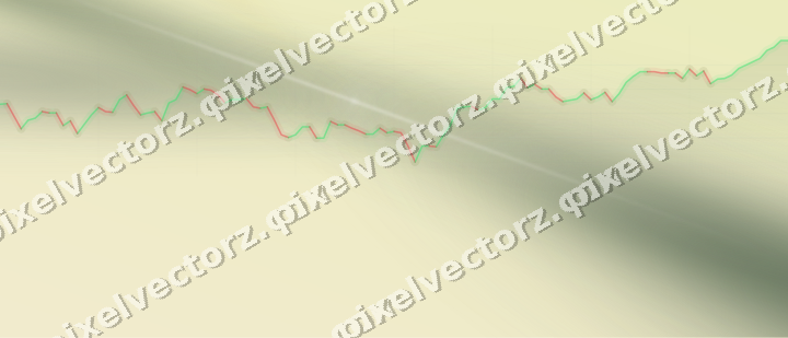 Zarter Pastell Diagramm Hintergrund in Dunkelgrün und Bernstein