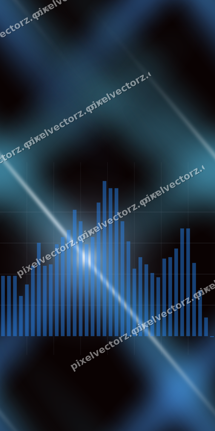 Nahtloser Neon Diagramm Hintergrund in Blau und Rot