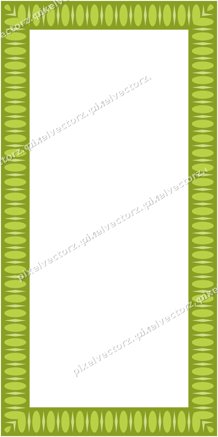 Decorative picture frame border in dark magenta with egg and dart