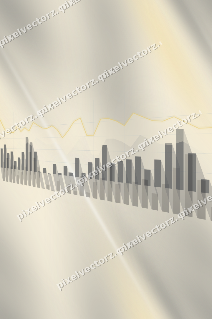 Nahtloser Pastell Diagramm Hintergrund in Bernstein und Grau