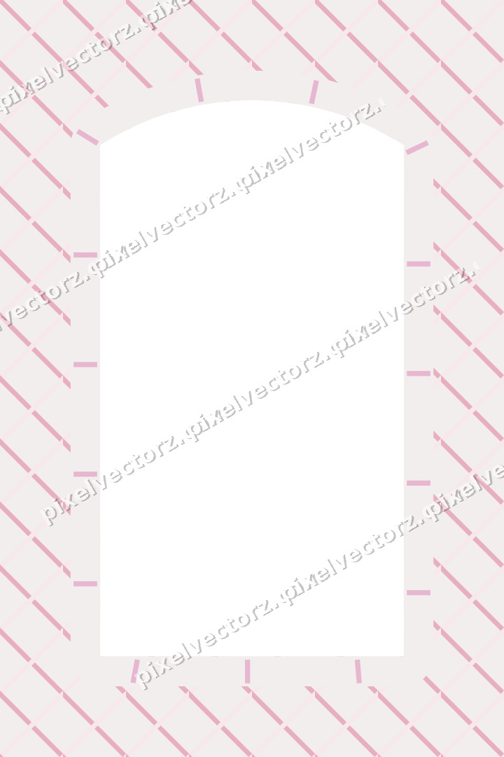 Decorative patterned mat frame in pale pink with diagonal lattice