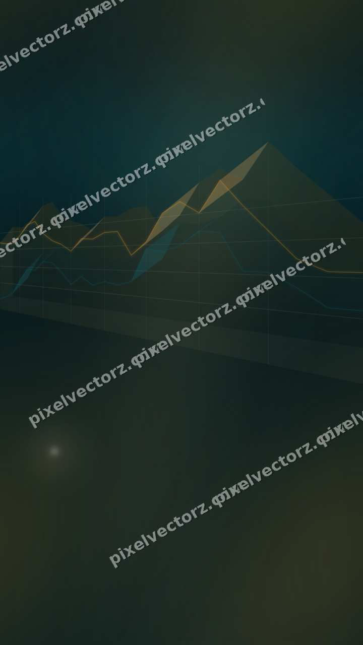 Nahtloser Neon Diagramm Hintergrund in Bernstein und Petrol