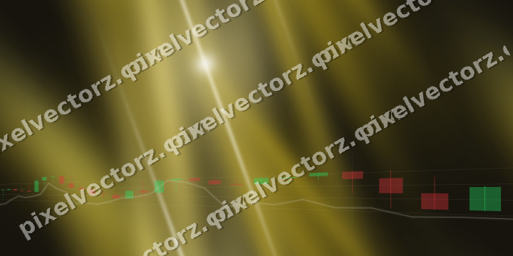 Nahtloser Neon Diagramm Hintergrund in Bernstein und Gelb