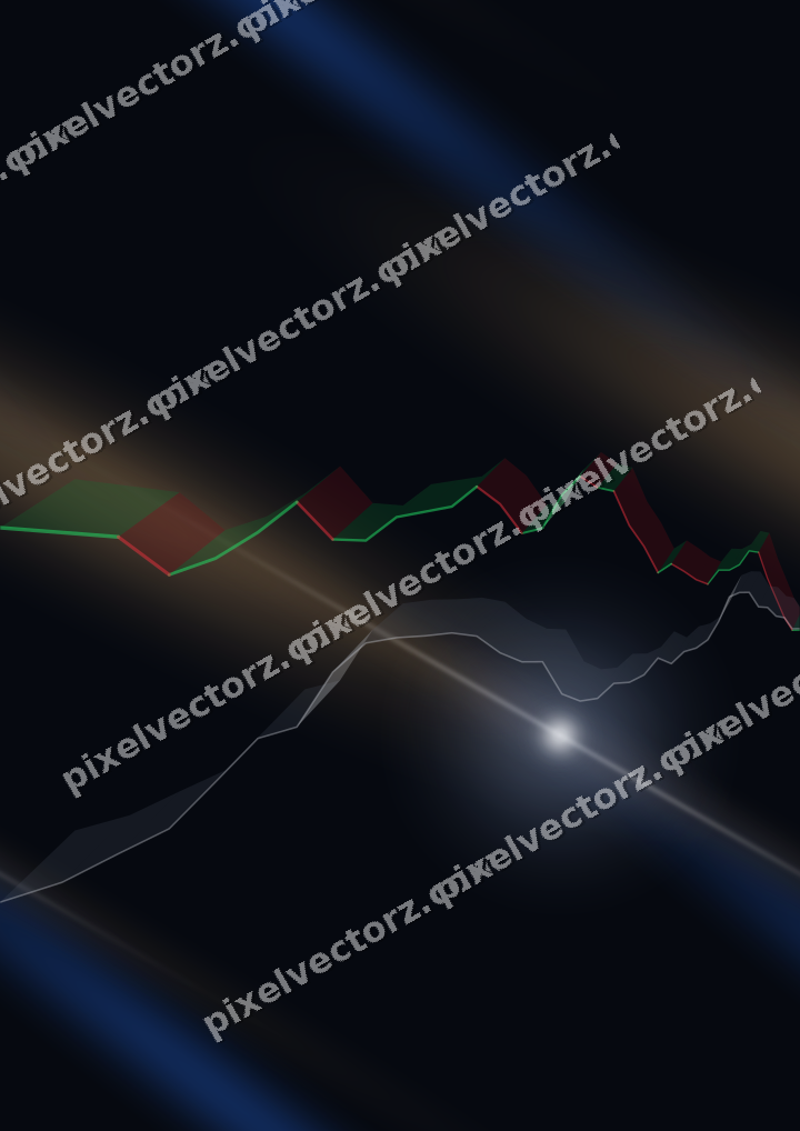 Nahtloser Neon Diagramm Hintergrund in Blau und Rot