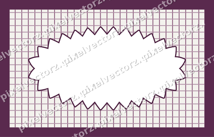 Decorative patterned mat frame in dark magenta with diagonal lattice