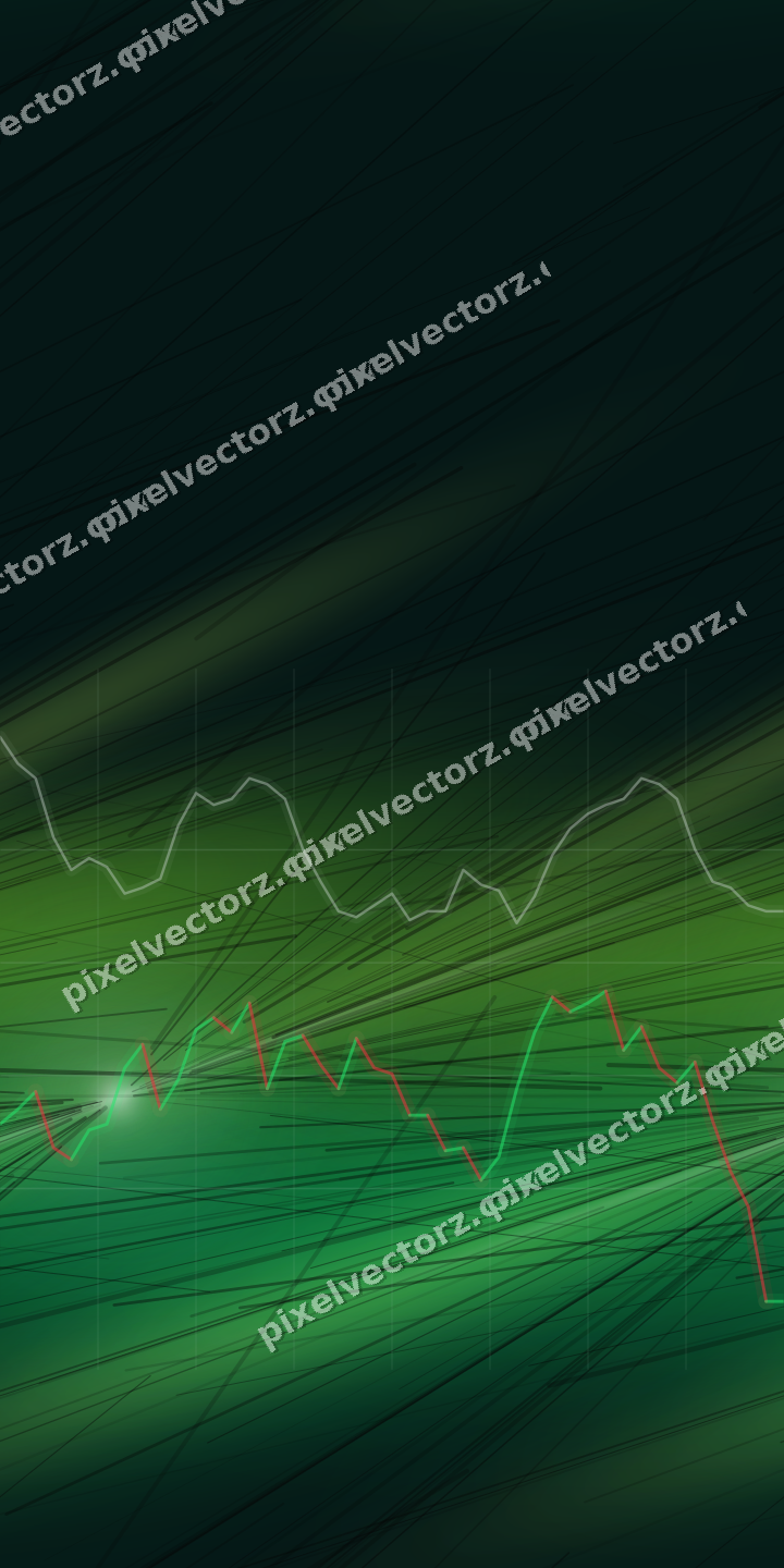 Nahtloser Neon Diagramm Hintergrund in Grün und Limette